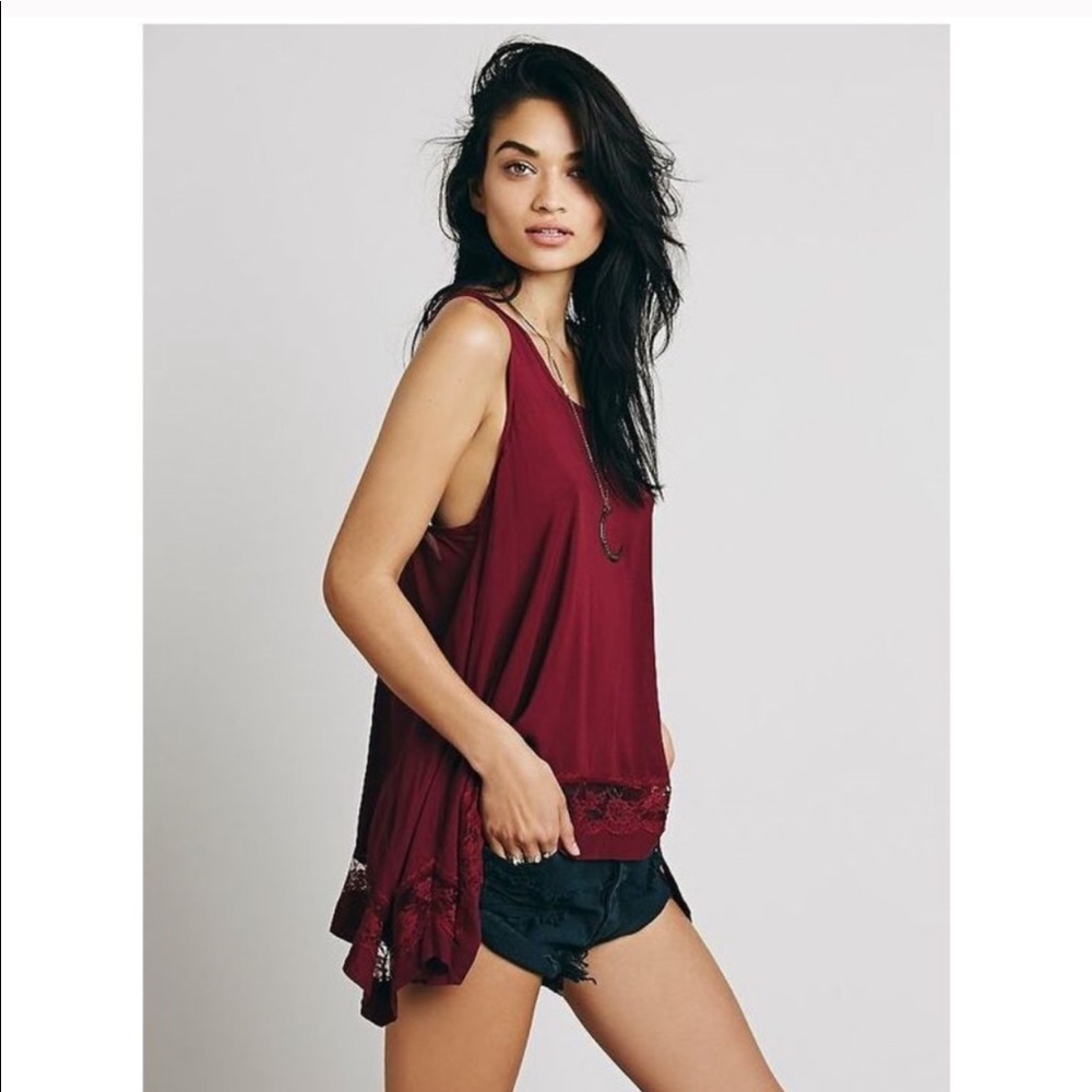 Free People flowy top ASO Elena Gilbert